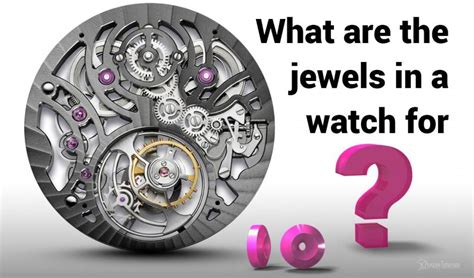 what does jewels in a watch mean